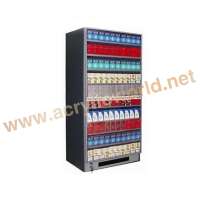 china custom cigarette display shelf/acrylic tobacco display stand