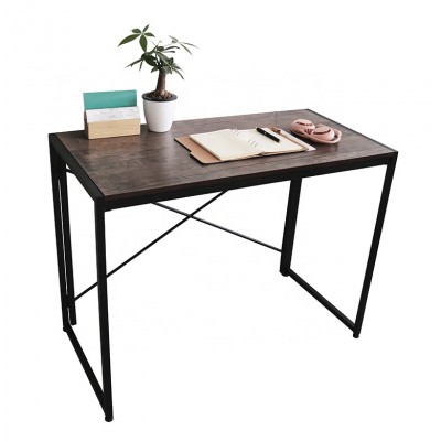 Factory direct sales wooden notebook desk folding computer table desk