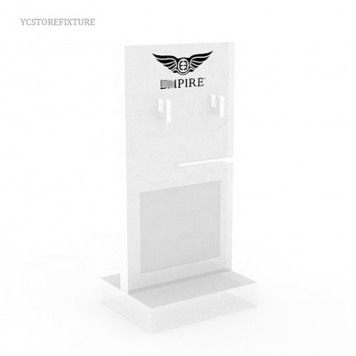 Wholesale price counter white acrylic headset display stand