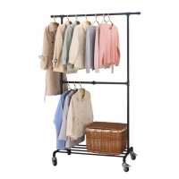 Luxury On A Collapsible Clothes Rack Wheels